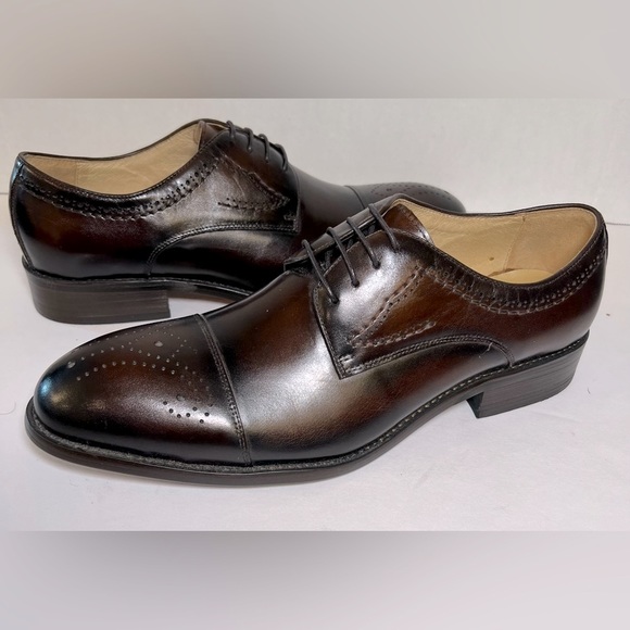 Madison Fort Captoe Brown Oxford Tie Up - Men’s Size 11.5 Brand New - Picture 6 of 6